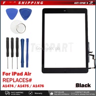 For iPad Air Screen Replacement 1st A1474 A1475 A1476 Touch Digitizer+Home Button+Free Tools Kit