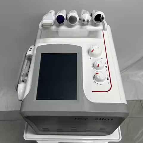 6-in-1 Hydro Dermabrasion RF Bio-Lifting Spa Facial Machine H2-O2 Microdermabrasion Water Dermabrasi