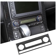 PIUGILH Car Air Conditioning Switch Panel Frame Cover for Corvette C6 Z06 ZR1 2005-2013 Accessories,