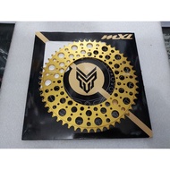 CHAINRING BUBBLE MXL 52T GOLD FOLDING BIKE