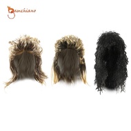 [Gamchiano] Disco Wig, Costume Wig, 70s And 80s Wig, Punk Rocker Character Costume Wig for Family