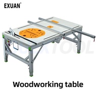 80*120DIY Folding Lifting Work Saw Multifunctional Woodworking Table Mini Table Saw Electric Woodworking Saw Table For Carpentry