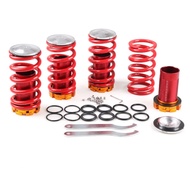 For Honda Civic 02-05 SI EP3 Coilover Springs Kit Red available Coilover Suspension Coilover Spring