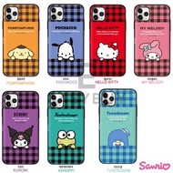 (最新!)🇰🇷 Korea Sanrio Hello Kitty My melody Kuromi Keroppi Pompompurin Pochacco TUXEDOSAM Bumper Case