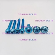 Axle crankshaft Bolts Scoopy Genio Titanium Bolts GR5 Original