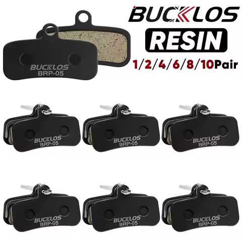 BUCKLOS Resin Disc Brake Pad For SHIMANO D02S Wear-resistant Hydraulic Brake Pads MTB Brake Pads for