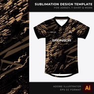 Catalogue 2024 - 013 | Sublimation Jersey, T-Shirt &amp; More Design Template | Adobe Illustrator