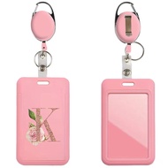Employee Id Card Holder Name Label Access Control Card Holder For Schoolrose Gold Printing