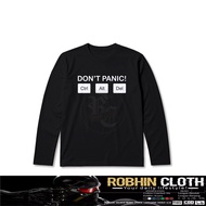 DONT PANIC CTRL ALT DEL Long Sleeve Distro T-Shirt
