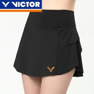 Victor Badminton Uniform YY Women's Short Skirt Women's Sports Bottom Short Skirt Mesh Fast Dry Table Tennis Skirt Tennis Skirt Breathable Comfortbale Sports Skirt Victor Skirt