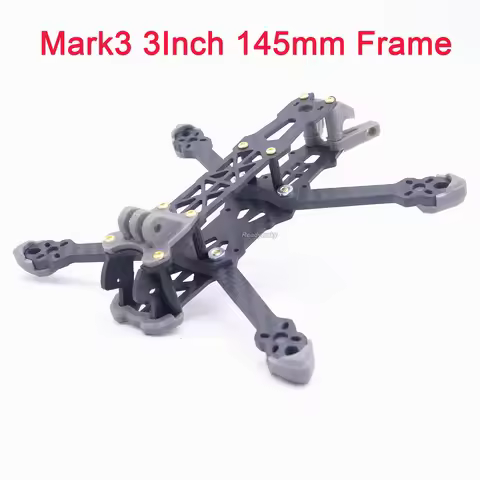 Mark3 Mark 3 3Inch 145 145mm Wheelbase Carbon Fiber Frame Kit w/ 4mm Arm For FPV RC Drone 1406 1506 