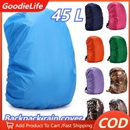 45L Backpack Rain Cover Backpack Photography Bag Outdoor Hiking Bag Rain Cover Waterproof