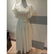 COD！Dress Neoprene for civil wedding/sponsor dress/ninang /mother dress