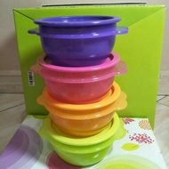 Tupperware Anniversary One Touch Set 550ml(4)pcs with box