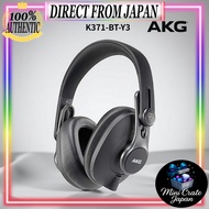 AKG K371 BT Wireless Studio Headphones Closed-Back Over-Ear Bluetooth for Recording Podcast