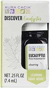 ▶$1 Shop Coupon◀  Aura Cacia Discover 100% Pure Eucalyptus Essential Oil | GC/MS Tested for Purity |