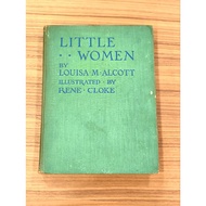 Little Women Vintage Book By Louisa M Alcott Illustrated By Rene Cloke