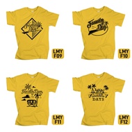Baju Jersey Family Day - Lemon Yellow