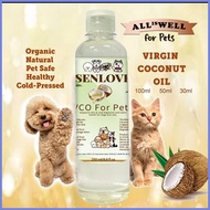 ✼ ✙✷ ◺ VCO Virgin Coconut Oil For Dog Virgin Coconut Oil Food Supplements Virgin Coconut Oil For Ca