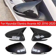 For Hyundai Elantra Avante AD 2016-2020 Car Replacement Rearview Side Mirror Cover Wing Cap Exterior Door Rear View Case Trim