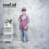 SETELAN ANAK KOKO WARNA MODEL KARGO BY MADINAH COLLECTION