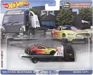 Hot Wheels Car Culture Transport Fleet Mercedes-Benz AMG IWC Painted Alloy Car Model FLF56