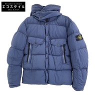 Stone Island 海軍藍 651546332-A 毛領羽絨外套 M 碼