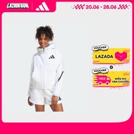 adidas Phong cách sống & Quần vợt Áo Hoodie Khóa Kéo Dọc Thân adidas Z.N.E. Nữ trắng JE7849