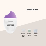 Share In Jar FACETOLOGY TripleCare Sunscreen