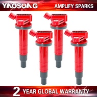 4X HIGH ENERGY IGNITION COIL FOR TOYOTA AVANZA PERODUA MYVI ALZA KEMBARA RUSH DAIHATSU GRANMAX 1.5L 