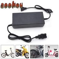 SEEKOV Lithium Battery Charger, DC29.4V 3A Plastic E-bike Battery Charger, Durable 24V 20A Electric 
