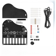 {Mulitibuy}Electronic Piano DIY Kit for Circuit Training Soldering Practice 10.1x10.1x7.9cm