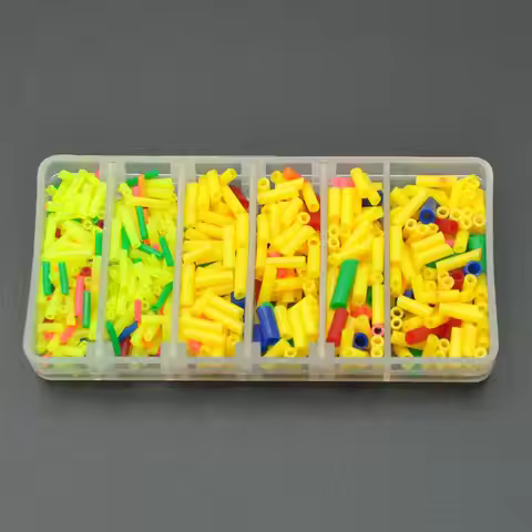 1 Set Fishing Accessories Multi Sizes Rubber Float Sleeves Stops Silicone Boilie Stop For Carp Hair