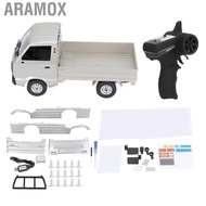 Aramox WPL D12 1/10 Micro Truck RC Drift Hella Flush Simulation Car Toys for Kids Boys Stickers