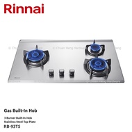 Rinnai RB-93TS 3 Burner Stainless Steel Built-in Hob