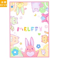 Yu-Gi-Oh Card Case Fairy Tale Animal Flashing Official Case Thickened HD Card Protective Case Sheet 