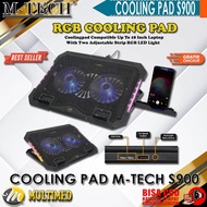MTech S900 Laptop Cooling Pad max 18 inch RGB Laptop Cooling Fan