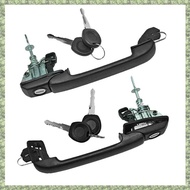 (C Z G L) 2X Front Left and Right Door Handle for Golf  Mk3 III VR6 1H0837207B 1H0837207C