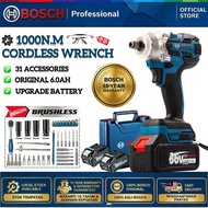 BOSCH Cordless Impact Wrench Impact Driver 1000Torque Wrench Car Tayar Impact Wrench Electric Drill