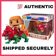 He-Man on Battle Cat Funko Pop Rides 84 Masters of the Universe