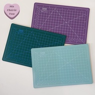 JUNESIX A5 Cutting Mat Stationary Student Mint Green Purple 切割垫学生