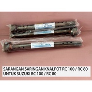 Filter RC 100 Bravo RC 80knalpot black Bravo new Bravo spiritDk