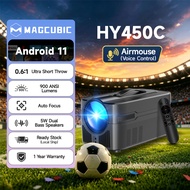 Magcubic HY450C Smart Projector Native 1080P 900 ANSI Auto Focus WiFi6 Android 11 200" Home Cinema