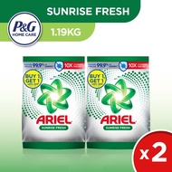 Ariel Powder Detergent Sunrise Fresh Floral Passion Antibac Golden Bloom 1.16-1.32KG Pouch x 2 packs
