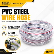 REAIM PVC Pipe 1/2/3 inch Fitting Water Pump Hose Water Inlet