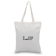 shop Canvas Tote Bag Funny Text Pattern Shopping Bag Custom Print Logo Text DIY Daily Use Eco Ecolog