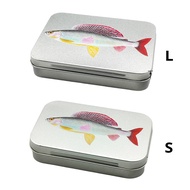 Grayling Trout Pattern Fly Metal Bait Box Fly Fishing Lure Accessories Fly Bait Box