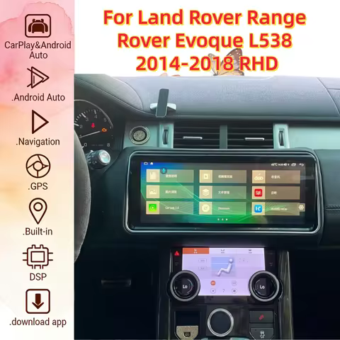 Rotatable For Land Rover Range Rover Evoque L538 2014-2018 RHD Android Carplay Car Stereo Radio Mult
