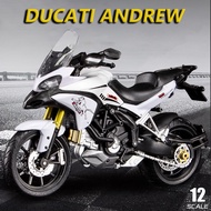 HOT!!!✌◎ pdh711 【RUM】1:12 Scale Ducati Andrew Alloy motorcycle Model diecast motorcycle Toys for Boys baby toys birthday gift