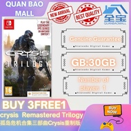 Crysis Remastered Trilogy  (Nintendo Switch) Muat turun Permainan Digital Murah Switch Game Digital 
